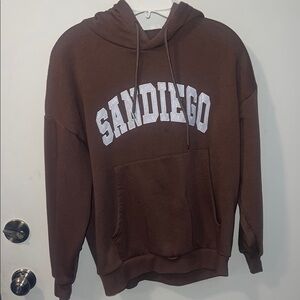 SAN DIEGO Brown Hoodie
